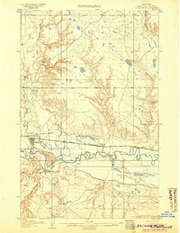 Chinook 1904 topographic map thumbnail