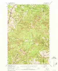 Clancy 1950 topographic map thumbnail
