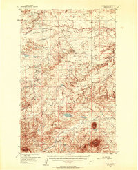 Cleveland 1956 topographic map thumbnail