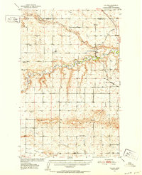 Collins 1950 topographic map thumbnail