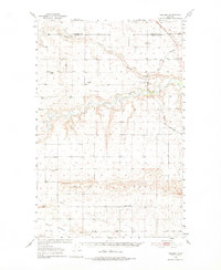 Collins 1950 topographic map thumbnail