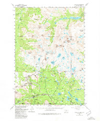 Cooke City 1956 topographic map thumbnail