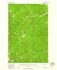 Cooper Gulch 1956 topographic map thumbnail