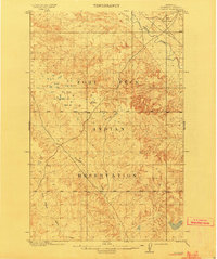 Cuskers topographic map thumbnail