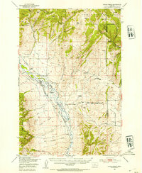 Devils Fence 1950 topographic map thumbnail
