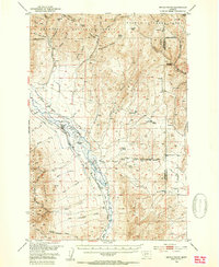 Devils Fence 1950 topographic map thumbnail