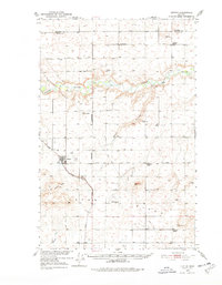 Dutton 1950 topographic map thumbnail