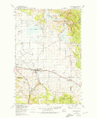 East Helena 1950 topographic map thumbnail