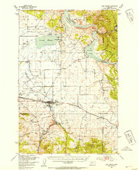 East Helena 1950 topographic map thumbnail