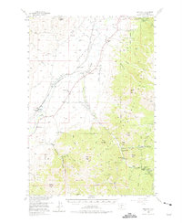 Emigrant 1955 topographic map thumbnail