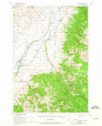 Emigrant 1955 topographic map thumbnail
