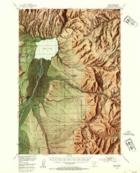Ennis 1949 topographic map thumbnail
