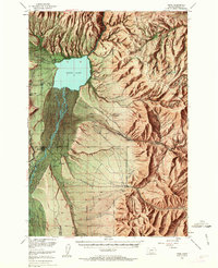 Ennis 1949 topographic map thumbnail