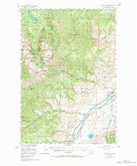 Fridley Peak 1955 topographic map thumbnail