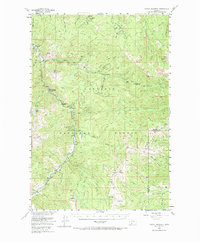 Garnet Mountain 1955 topographic map thumbnail