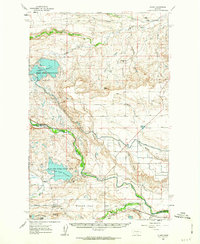Gilman 1960 topographic map thumbnail