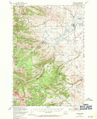 Harrison 1950 topographic map thumbnail