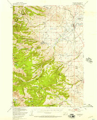 Harrison 1950 topographic map thumbnail