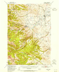 Harrison 1950 topographic map thumbnail