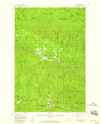 Haugan 1957 topographic map thumbnail