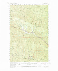 Haugan 1957 topographic map thumbnail