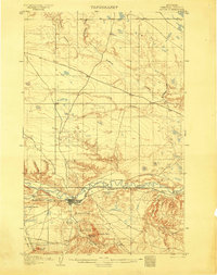 Havre 1904 topographic map thumbnail