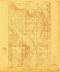 Hay Creek 1912 topographic map thumbnail