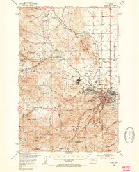Helena 1950 topographic map thumbnail
