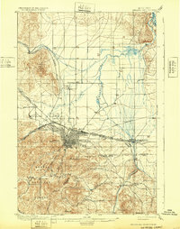 Helena and Vicinity topographic map thumbnail