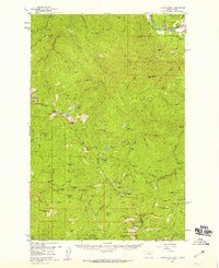 Illinois Peak 1957 topographic map thumbnail