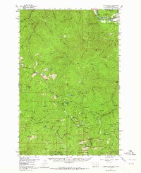 Illinois Peak 1957 topographic map thumbnail