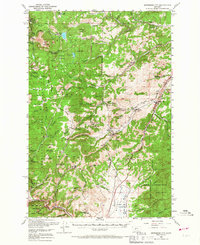 Jefferson City 1950 topographic map thumbnail