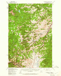 Jefferson City 1950 topographic map thumbnail