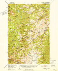Jefferson City 1950 topographic map thumbnail