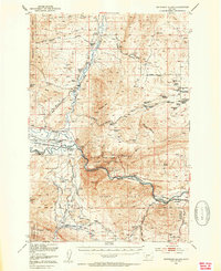 Jefferson Island 1950 topographic map thumbnail