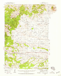 Judith Peak 1941 topographic map thumbnail
