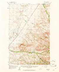 Laredo 1959 topographic map thumbnail