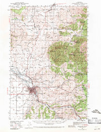 Lewistown 1941 topographic map thumbnail