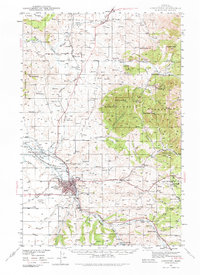Lewistown 1941 topographic map thumbnail