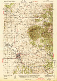 Lewistown 1944 topographic map thumbnail
