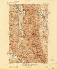 Libby 1932 topographic map thumbnail