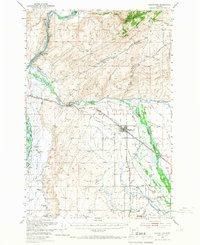Manhattan 1949 topographic map thumbnail
