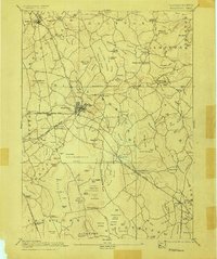 Middleboro 1893 topographic map thumbnail