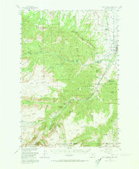 Mount Maurice 1956 topographic map thumbnail