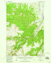 Mount Maurice 1956 topographic map thumbnail