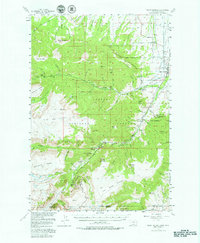 Mount Maurice 1956 topographic map thumbnail