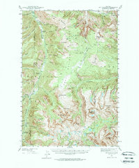 Mt Douglas 1941 topographic map thumbnail