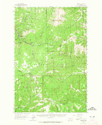 Neihart 1961 topographic map thumbnail