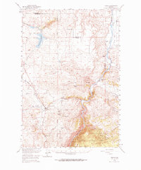 Norris 1949 topographic map thumbnail
