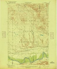 Oswego 1915 topographic map thumbnail